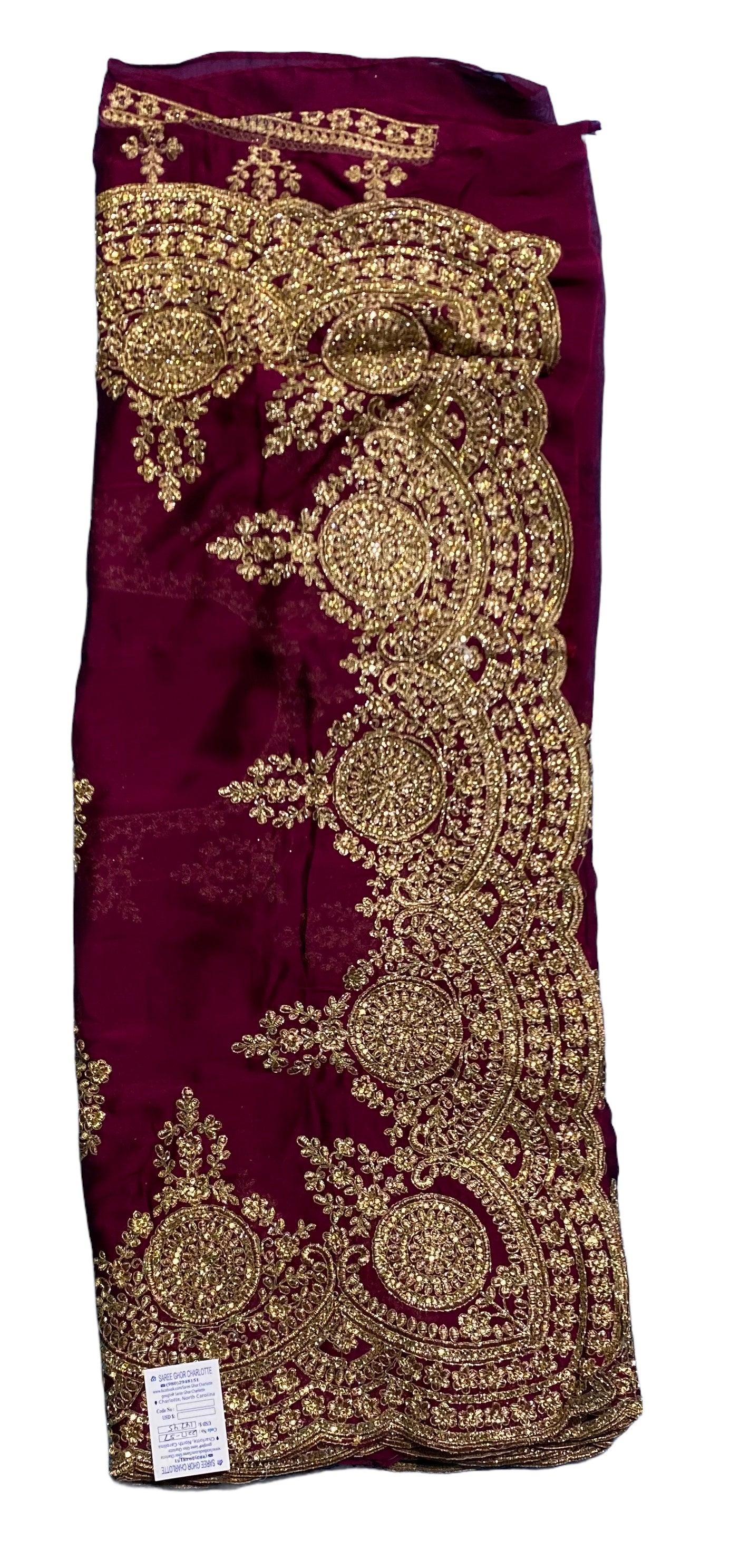 Radiant Glamour: Party Wear Saree for a Red Carpet Look