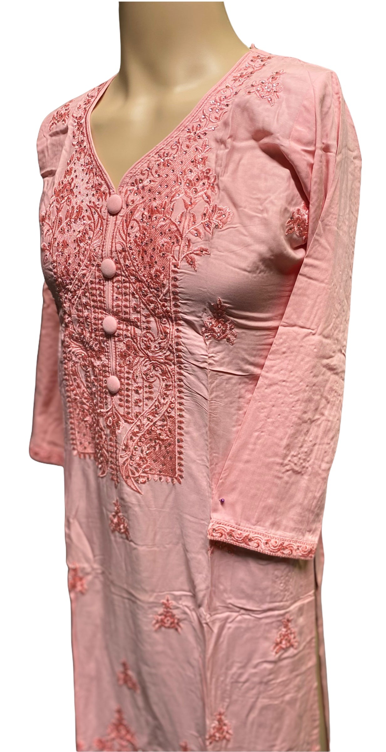 Classic Linen Long Sleeve Salwar Kameez: Timeless Elegance for Every Occasion