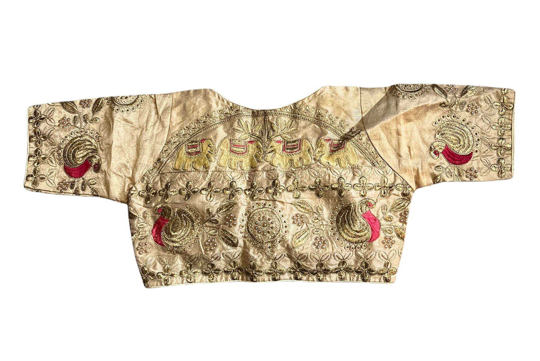 Traditional Ready Made Blouse for Saree, Cultural Wear for Women, 06 - Saree Ghor Charlotte
