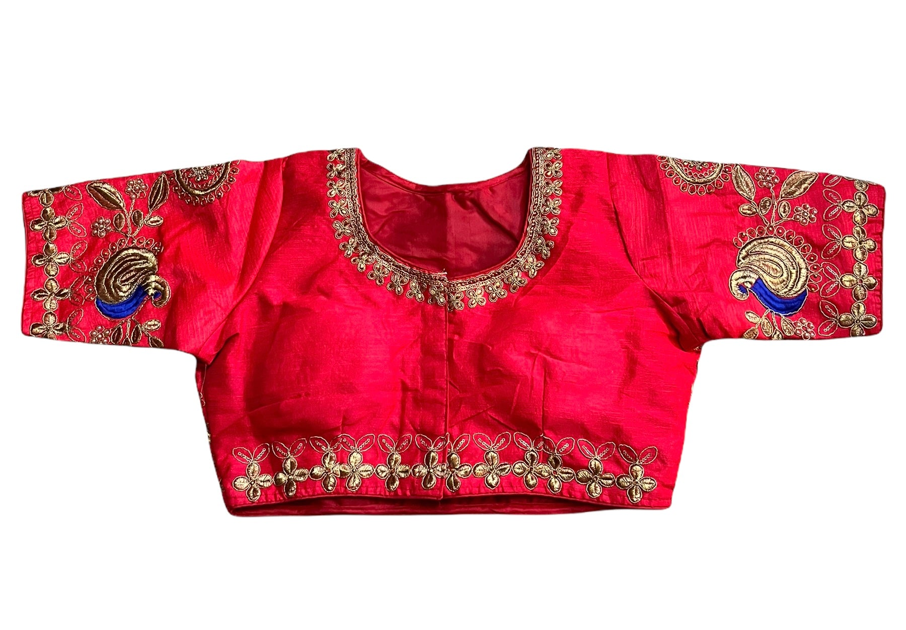 Traditional Ready Made Blouse for Saree, Cultural Wear for Women, 08 - Saree Ghor Charlotte