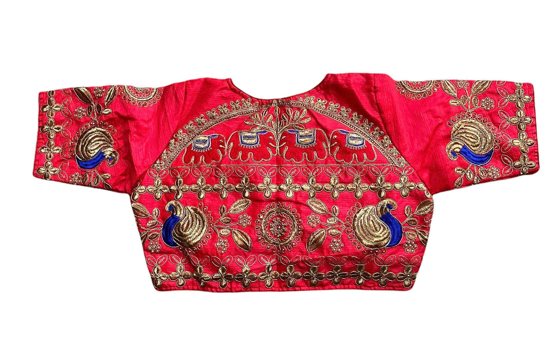 Traditional Ready Made Blouse for Saree, Cultural Wear for Women, 08 - Saree Ghor Charlotte