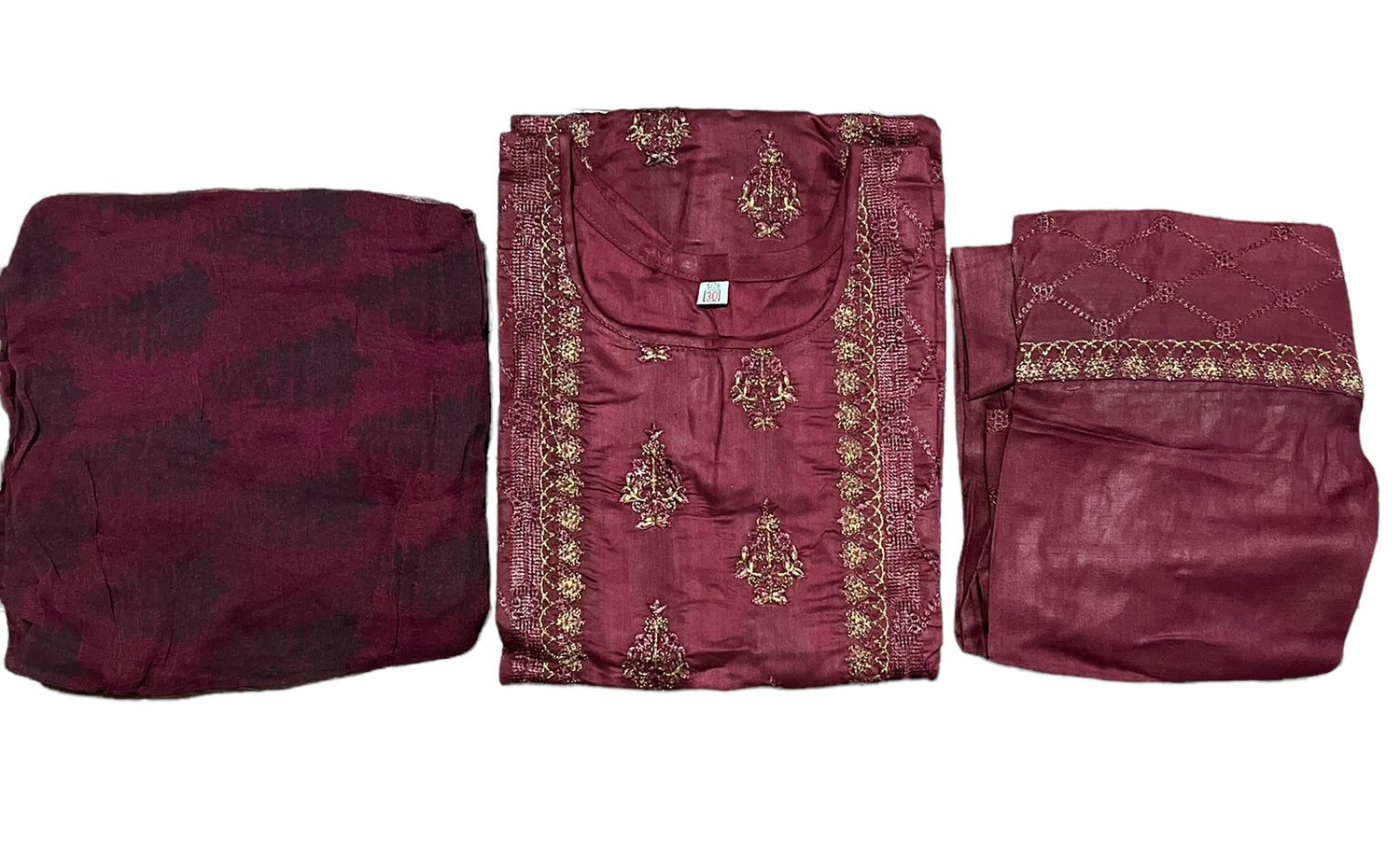 Traditional  Cotton Salwar Kameez Set for Girls - Ethnic Wear for Kids- 10 - Saree Ghor Charlotte