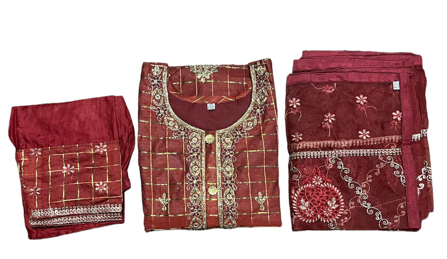 Traditional  Cotton Salwar Kameez Set for Girls - Ethnic Wear for Kids- 12 - Saree Ghor Charlotte