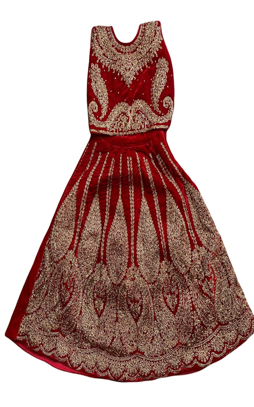 Traditional Girls Lehenga Choli Set, Cultural Wear for Kids,028 - Saree Ghor Charlotte