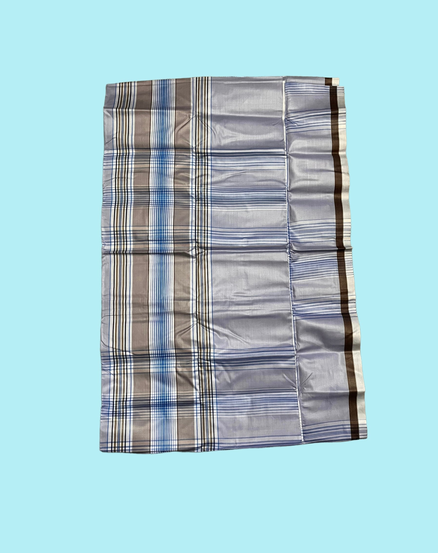Traditional Stitched Cotton Lungi, Cultural Wear for Men,1250 - Saree Ghor Charlotte