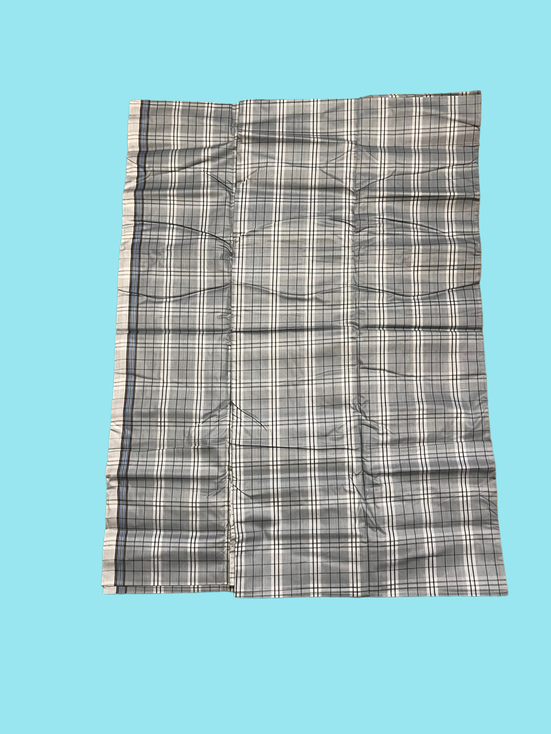 Traditional Stitched Cotton Lungi, Cultural Wear for Men,1352 - Saree Ghor Charlotte