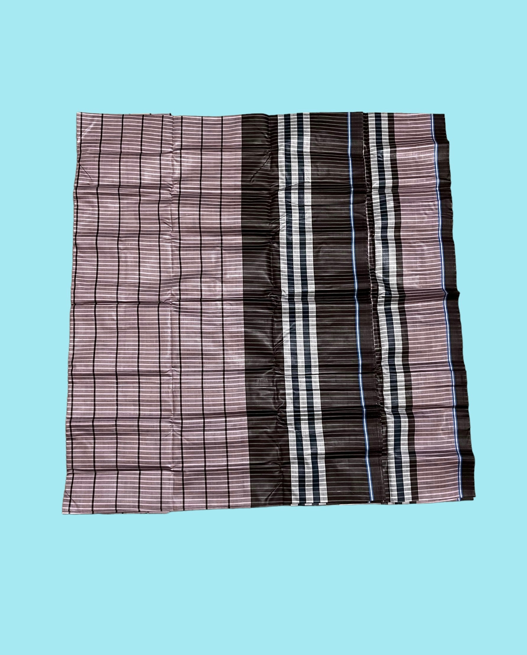 Traditional Stitched Cotton Lungi, Cultural Wear for Men, 523 - Saree Ghor Charlotte
