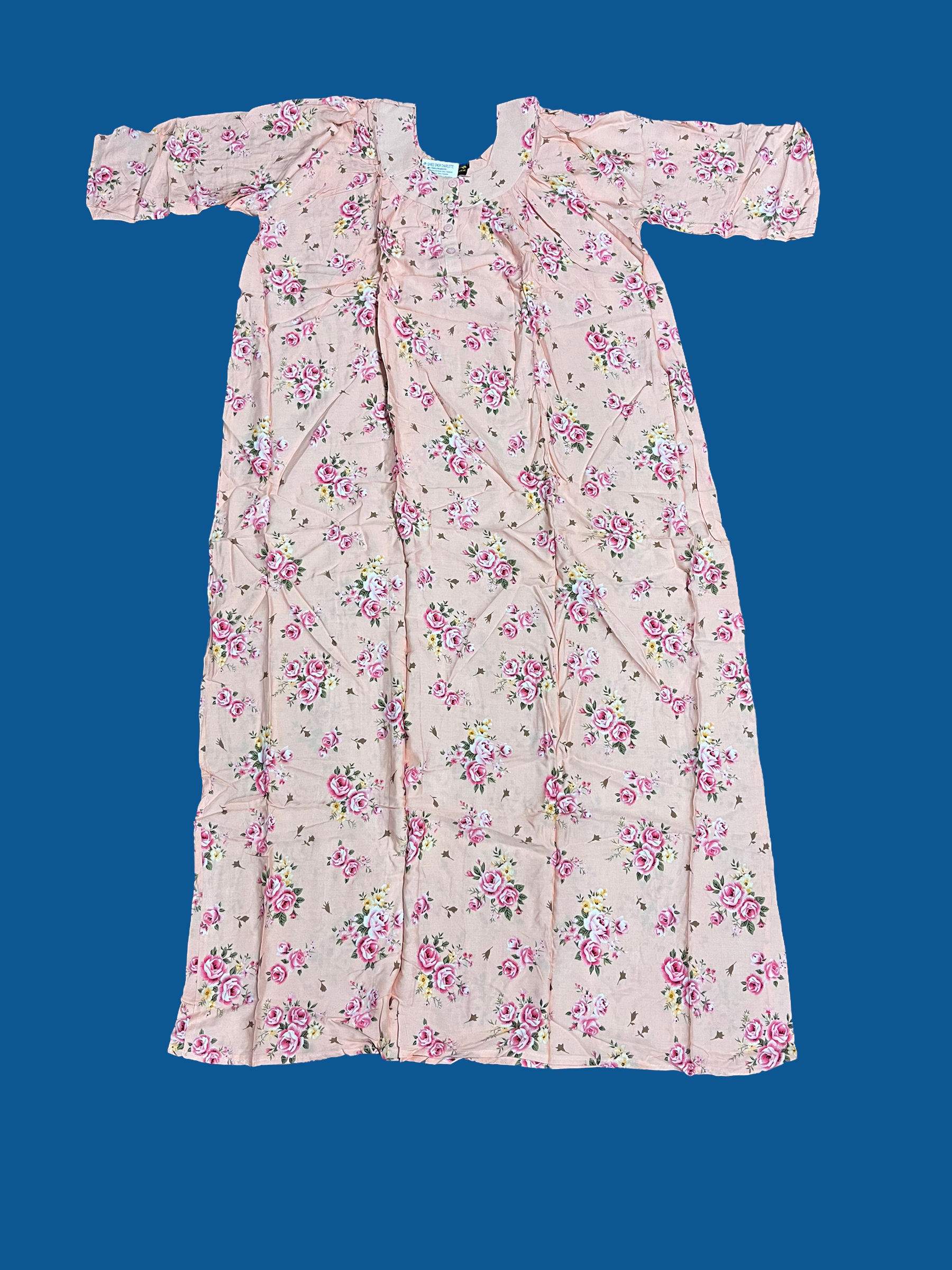 Traditional BD Linen Maxi – Cultural Wear for Women,   02 - Saree Ghor Charlotte