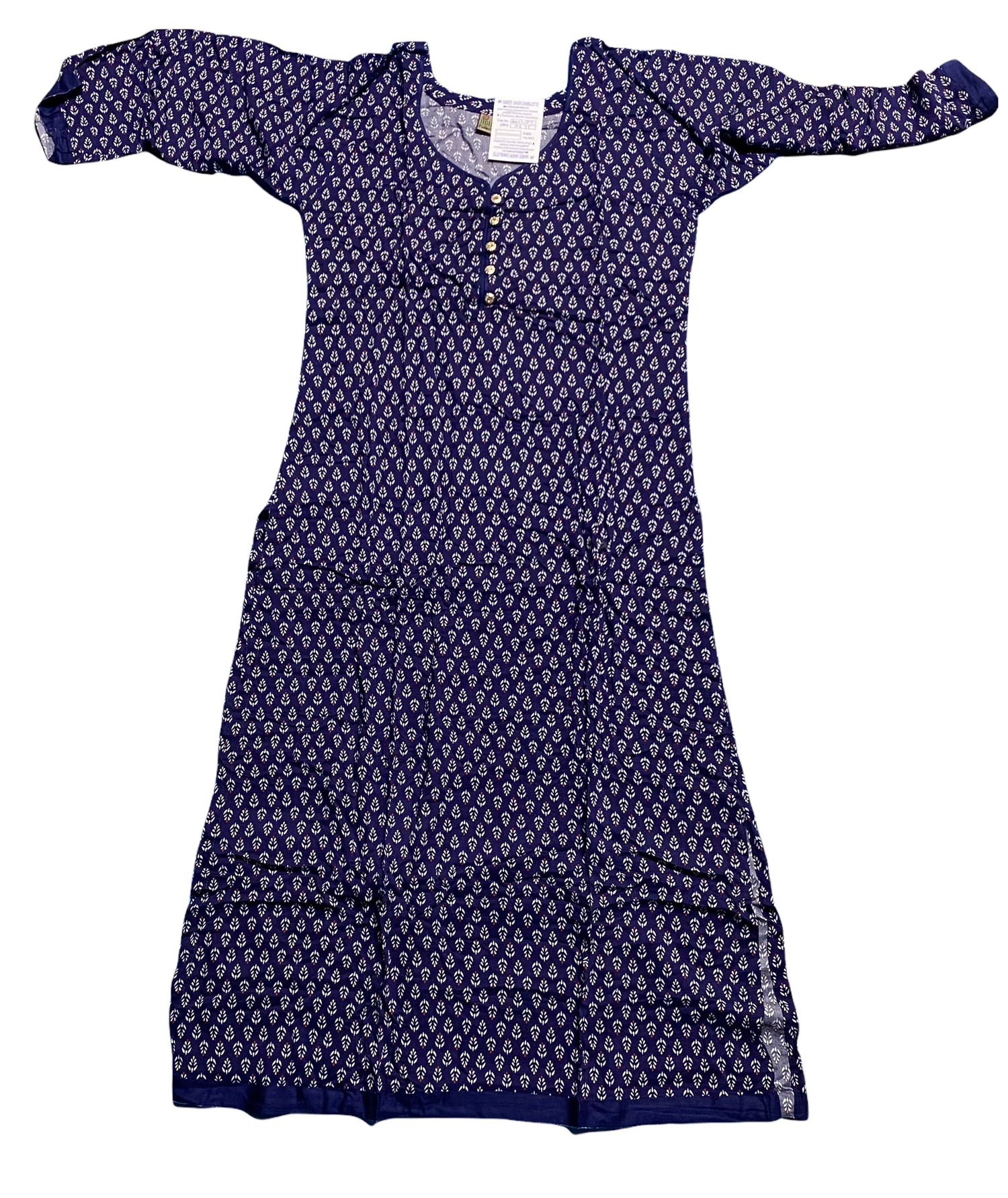 Daily Wear Traditional Linen Long Sleeve Salwar Kameez-Ethnic Wear for Women 08 - Saree Ghor Charlotte