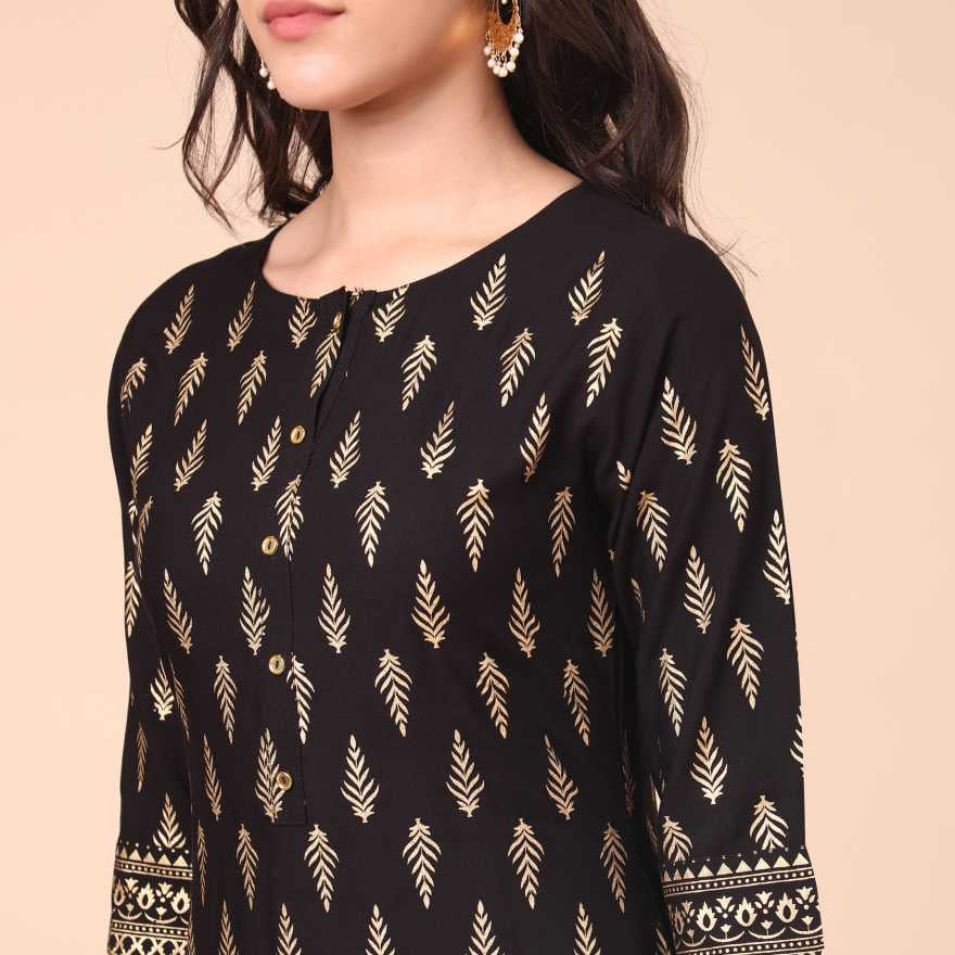 Traditional Designer Wear Kurti with Pant and Dupatta Set - 9901-Ethnic Wear for Women - Saree Ghor Charlotte