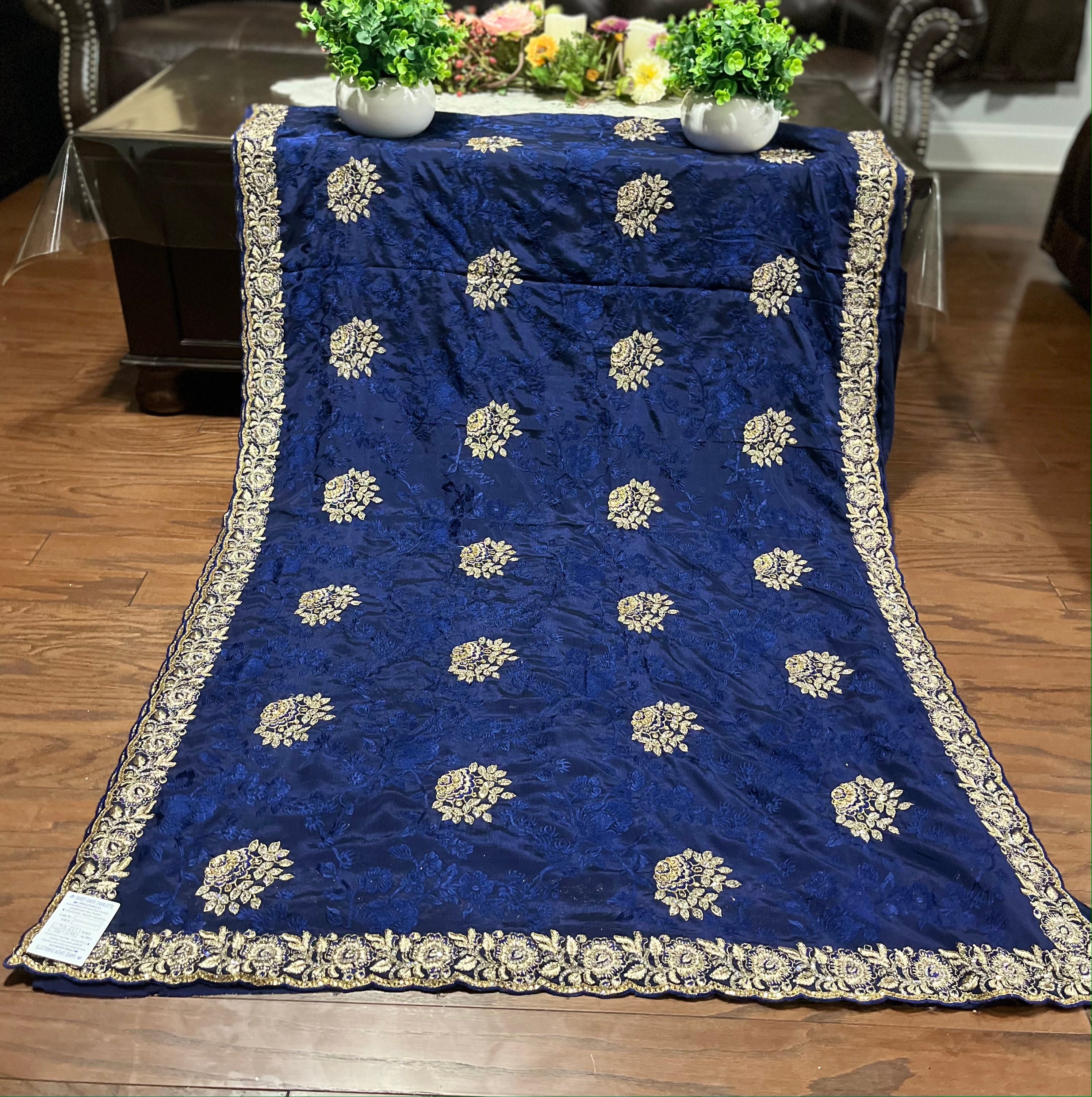 Enchanting Evening: Party Wear Saree, Cultural Wear for Women - Saree Ghor Charlotte